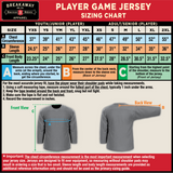 Delaware Jr. Blue Hens 30th Adult Player Sublimated Jersey