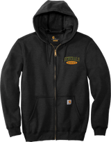 Red Bank Generals Carhartt Midweight Hooded Zip-Front Sweatshirt